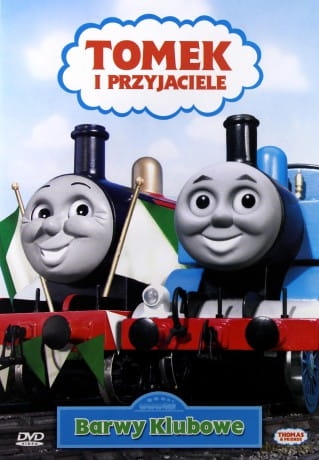 TOMEK I PRZYJACIELE BARWY KLUBOWE DVD  