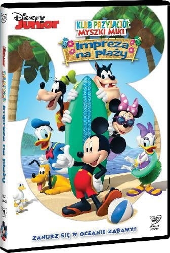 IMPREZA NA PLAŻY DVD KLUB PRZYJACIÓŁ MYSZKI MIKI