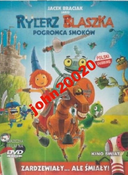 RYCERZ BLASZKA POGROMCA SMOKÓW.DVD.FOLIA