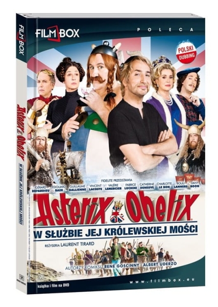 ASTERIX I OBELIX W SŁUŻBIE JEJ KRÓLEWSKIEJ MOŚCI DVD 