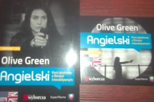 ANGIELSKI.OLIVE GREEN +DVD FILM INTERAKTYWNY