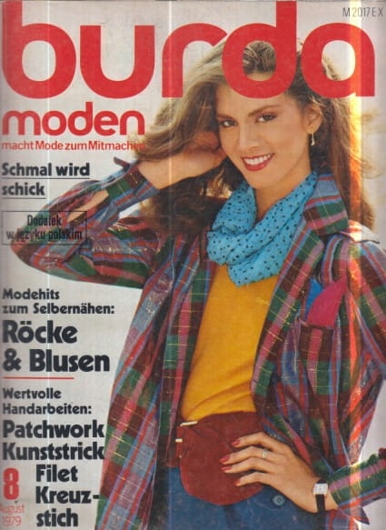 8/1979 BURDA MODEN.WYKROJE