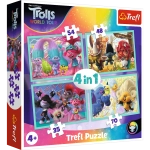 PUZZLE 4W1 TRASA KONCERTOWA TROLLI TREFL