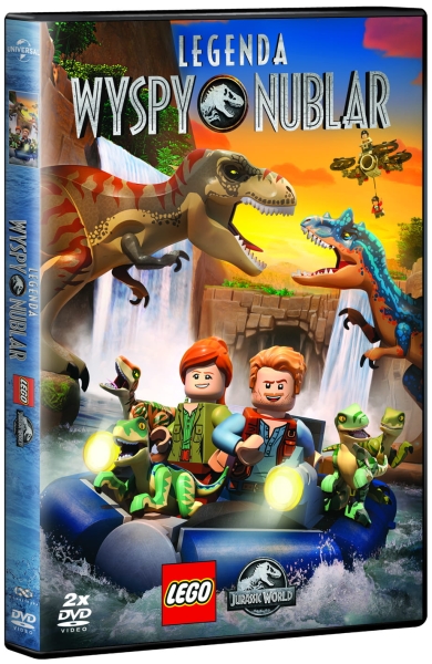 LEGO JURASSIC WORLD LEGENDA WYSPY NUBLAR S1 DVD