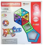 KLOCKI MAGFORMERS BASIC 62 SZT LOGIKA ROZWÓJ 