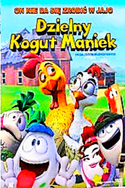 DZIELNY KOGUT MANIEK DVD FOLIA 