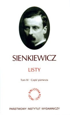 SIENKIEWICZ LISTY TOM IV CZ.1/3