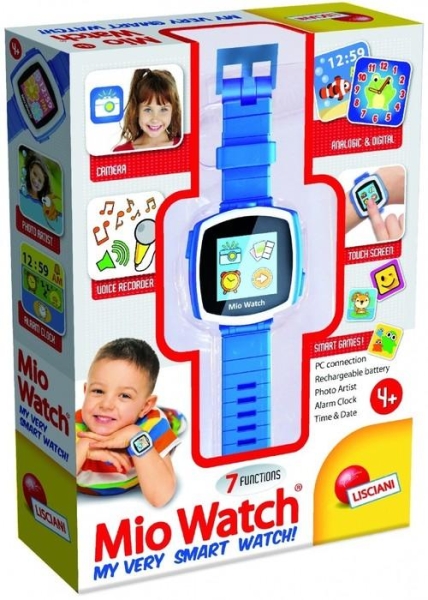 MIO WATCH NIEBIESKI MINI GRY DOTYKOWY EKRAN 