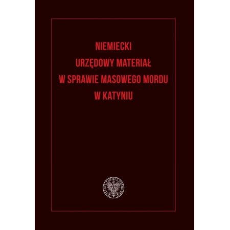 NIEMIECKI URZĘDOWY MATERIAŁ ADAM BOSIACKI