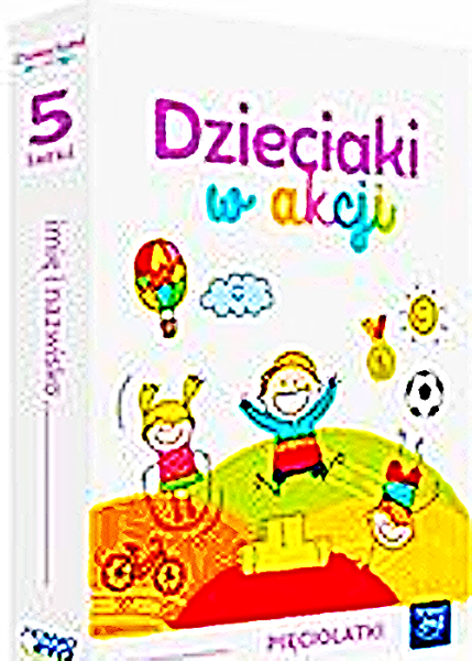 DZIECIAKI W AKCJI PIĘCIOLATKI 5-LATKI PRZEDSZKOLE BOX 