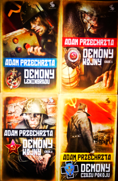 DEMONY LENINGRADU WOJNY POKOJU ADAM PRZECHRZTA NOWE  1960 STRON 