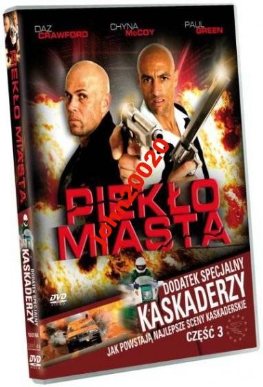 PIEKŁO MIASTA+KASKADERZY 3.DVD.CARRADINE.FOLIA