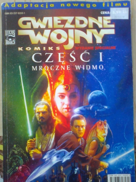 GWIEZDNE WOJNY MROCZNE WIDMO KOMIKS