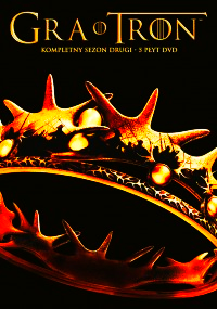 GRA O TRON SEZON 2 5 DVD NOWE FOLIA LEKTOR R R MARTIN 