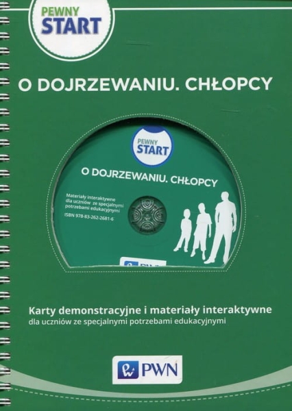 PEWNY START O DOJRZEWANIU CHŁOPCY KARTY DEMONSTRACYJNE