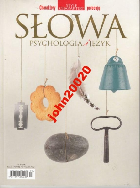 SŁOWA PSYCHOLOGIA I JĘZYK.STYLE I CHARAKTERY 3/12