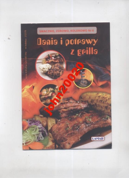 DANIA I POTRAWY Z GRILLA.GRILL MIĘSO RYBY WARZYWA