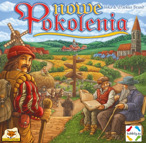 NOWE POKOLENIA HOBBITY GRA LOGICZNA PLANSZOWA 