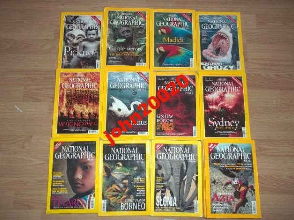 NATIONAL GEOGRAPHIC ROCZNIK 2000.CAŁY