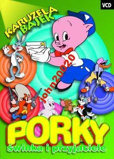 ŚWINKA PORKY I PRZYJACIELE KARUZELA BAJEK .60 MIN.