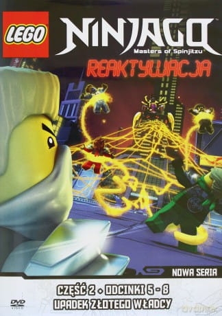LEGO NINJAGO REAKTYWACJA CZĘŚĆ 2 ODCINKI 5-8 DVD