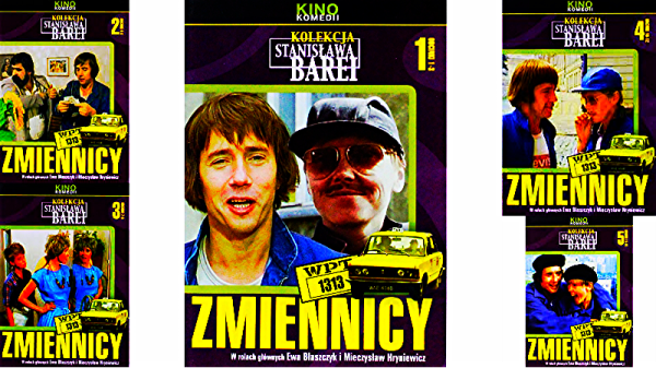 ZMIENNICY 1-5 DVD BAREJA  860 MIN 