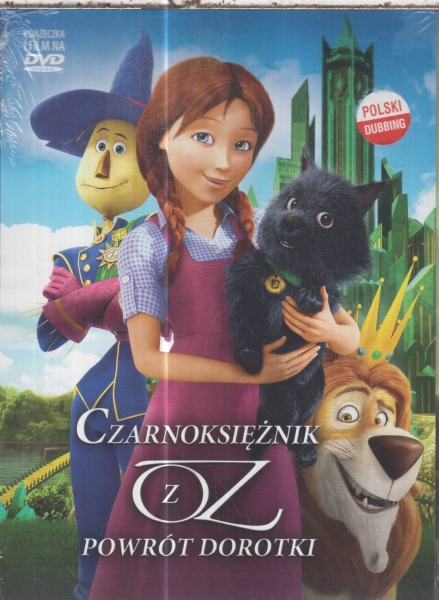 CZARNOKSIĘŻNIK Z OZ.POWRÓT DOROTKI.DVD.FOLIA