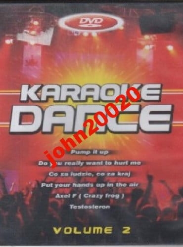 KARAOKE DANCE 2.DVD.FOLIA
