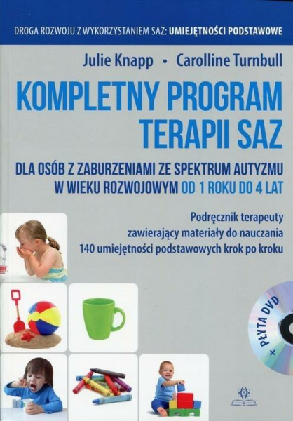 KOMPLETNY PROGRAM TERAPII SAZ PODRĘCZNIK + DVD