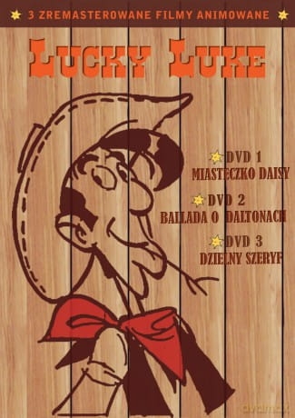 LUCKY LUKE MIASTECZKO DAISY BALLADA  BOX 3 DVD