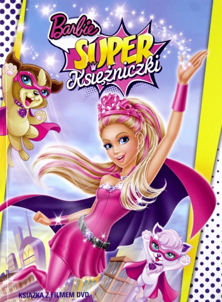 BARBIE SUPER KSIĘŻNICZKI BOOKLET DVD