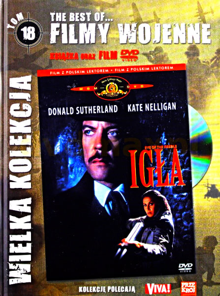 IGŁA DVD FOLLETT SUTHERLAND FOLIA 