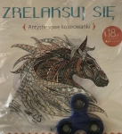 ZRELAKSUJ SIĘ ANTYSTRESOWE KOLOROWANKI + SPINNER 