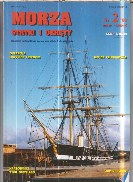 2/2002  MORZA STATKI I OKRĘTY ORP GARLAND
