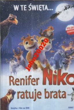 RENIFER NIKO RATUJE ŚWIĘTA.DVD.FOLIA.