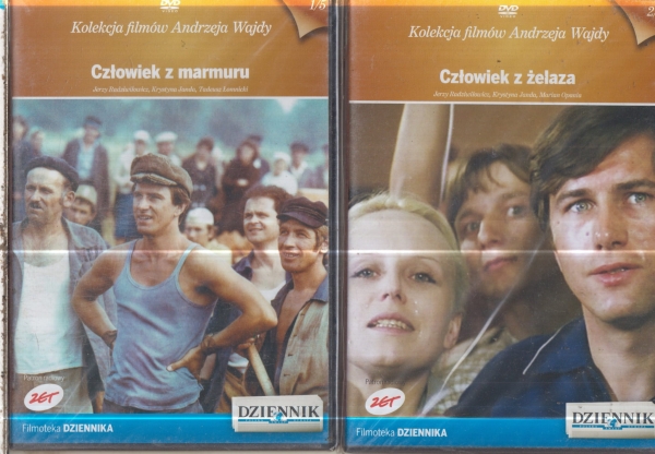 CZŁOWIEK Z MARMURU/ŻELAZA WAJDA DVD JANDA