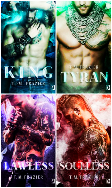 KING TYRAN LAWLESS SOULLESS T M FRAZIER EROTYKA  1262 STRONY