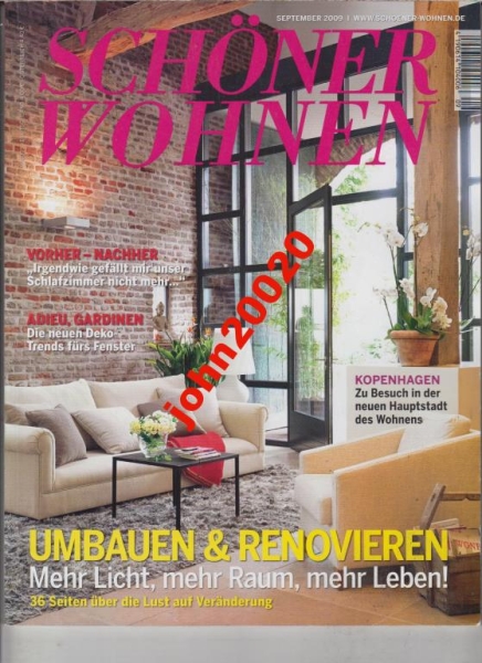 9/2009 SCHONER WOHNEN.