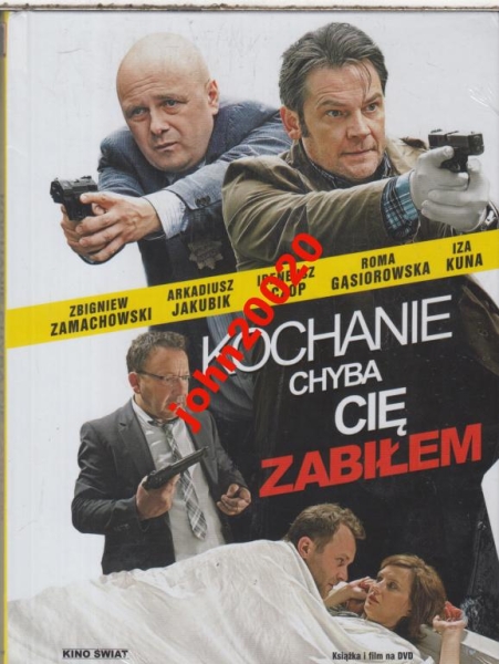 KOCHANIE CHYBA CIĘ ZABIŁEM.ZAMACHOWS.DVD + KSIĄŻKA