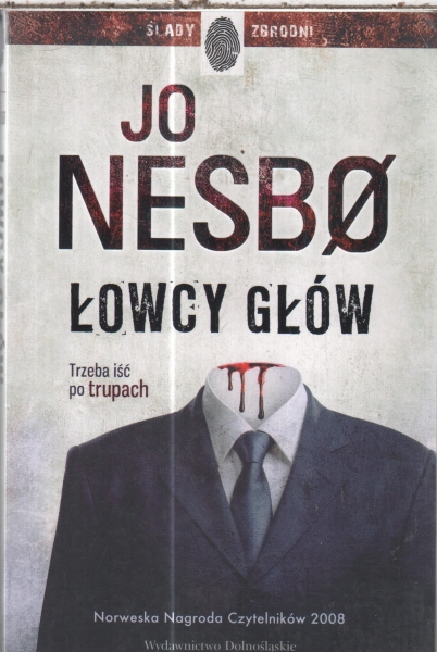 ŁOWCY GŁÓW   JO NESBO NOWA PEŁNE 224 STRONY