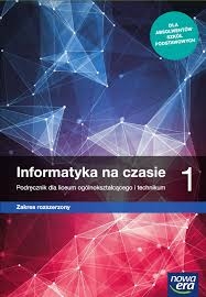 INFORMATYKA LO 1 NA CZASIE PODRĘCZNIK ZR
