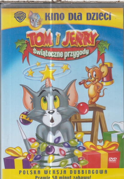 TOM I JERRY ŚWIĄTECZNE PRZYGODY.DVD.FOLIA