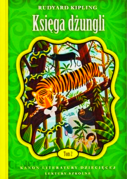 KSIEGA DZUNGLI RUDYARD KIPLING LEKTURA 