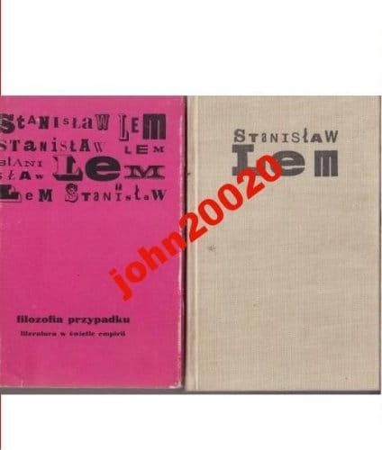 FILOZOFIA PRZYPADKU 1-2.STANISŁAW LEM.TWARDA.