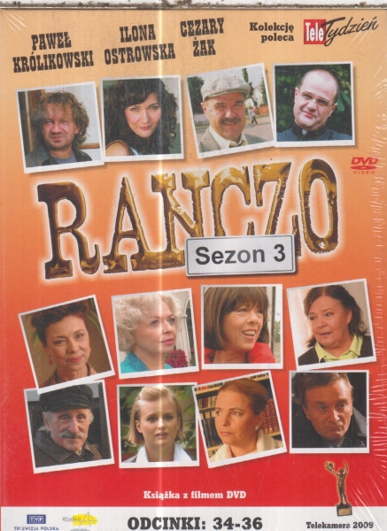 RANCZO SEZON 3 ODC 34-36 DVD FOLIA KRÓLIKOWSKI