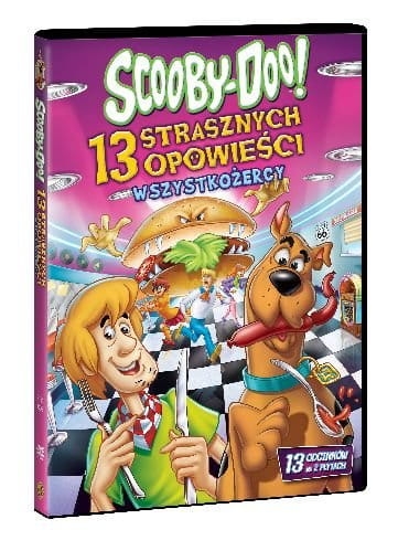 SCOOBY DOO WSZYSTKOŻERCY DVD 13 STRASZNYCH OPOWIEŚCI
