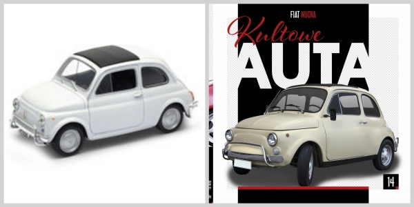 KULTOWE AUTA 14 FIAT NUOVA  FOLIA 