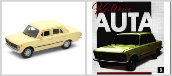 KULTOWE AUTA 8 FIAT 125 P DUŻY 