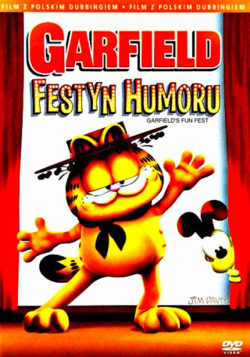 GARFIELD FESTYN HUMORU DVD FOLIA 