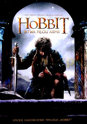 HOBBIT BITWA PIECIU ARMII DVD JACKSON 